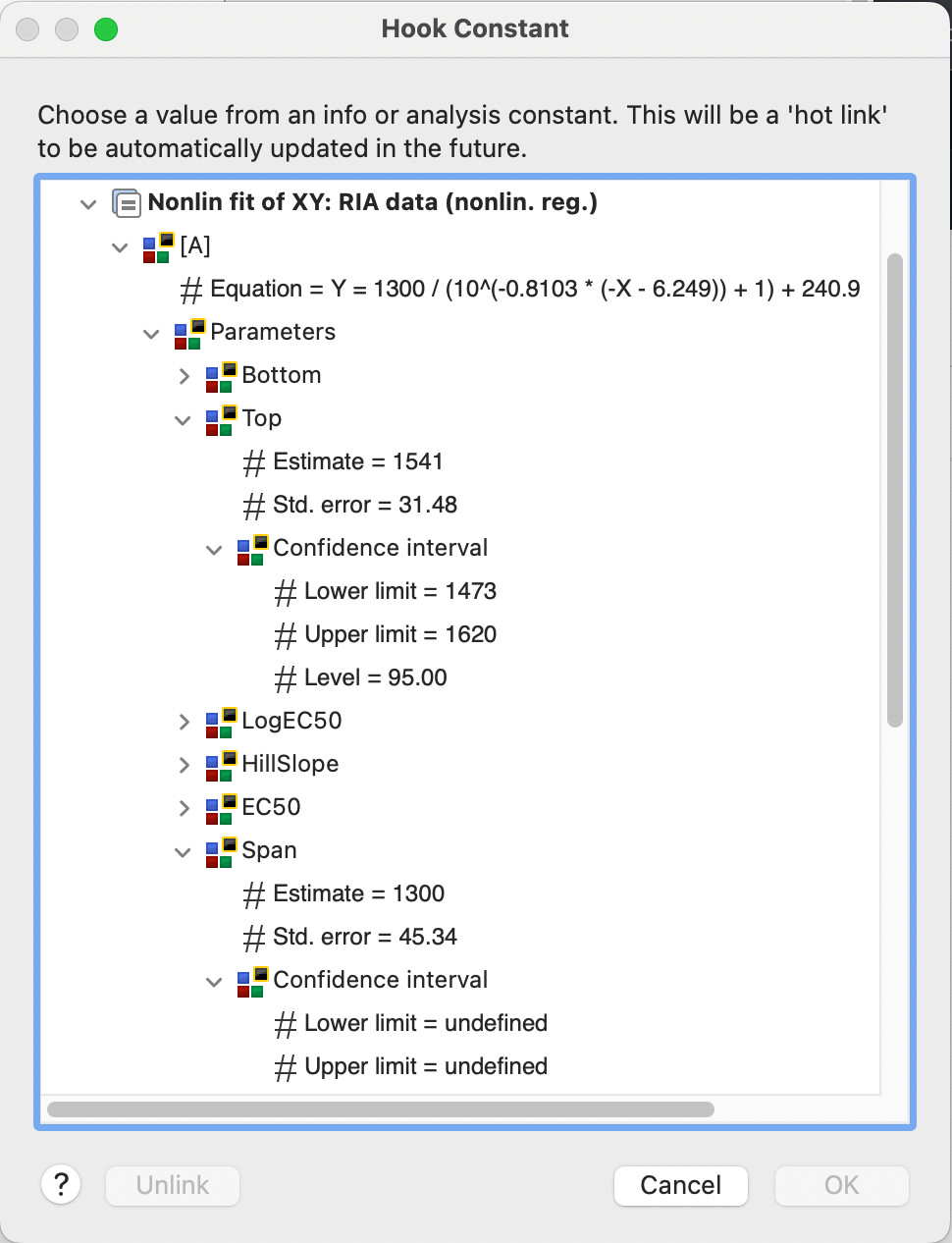 Analysis Constants - NLR